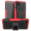 Tire Texture Shockproof TPU + PC Protective Case with Holder