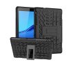 Tire Texture Shockproof TPU + PC Protective Case with Holder