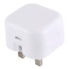 Fast Charging Travel PD Charger Quick Charge Adapter, UK Plug