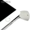 100 PCS JIAFA P8819 Stainless Steel Phone Repair Triangle Opening Picks