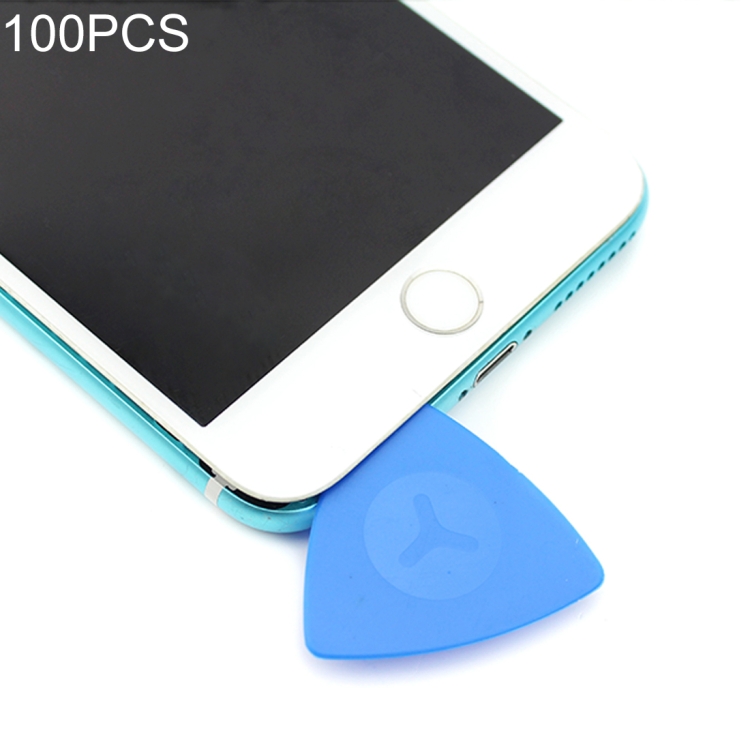 100 PCS JIAFA P8818 Plastic Phone Repair Triangle Opening Picks