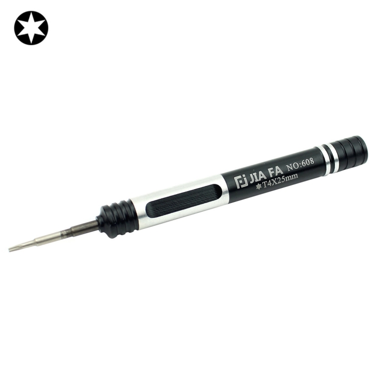 JIAFA JF-608-T4 Torx T4 Mobile Phone Repair Screwdriver (Black)