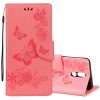For Huawei  Mate 10 Lite Vintage Embossed Floral Butterfly Pattern Horizontal Flip Leather Case with Card Slot & Holder & Wallet & Lanyard