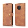 DG.MING Crazy Horse Texture Flip Detachable Magnetic Leather Case for Huawei Mate 20 Pro, with Holder & Card Slots & Wallet