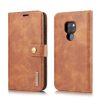 DG.MING Crazy Horse Texture Flip Detachable Magnetic Leather Case for Huawei Mate 20, with Holder & Card Slots & Wallet