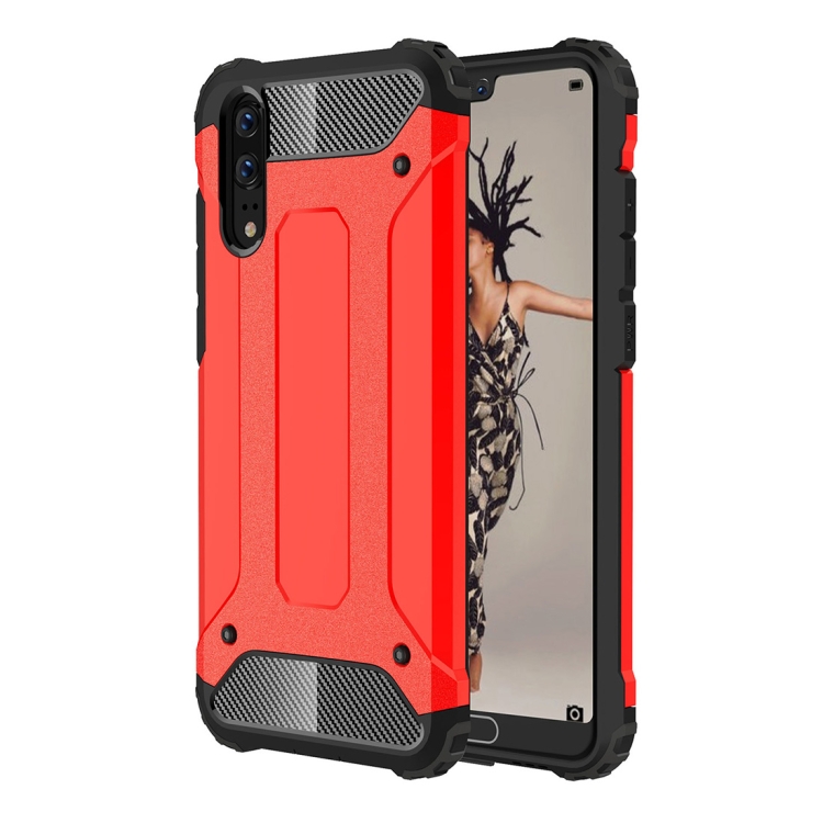For Huawei  P20 Full-body Rugged TPU + PC Combination Back Cover Case