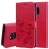 Rose Embossed Horizontal Flip PU Leather Case for Huawei Mate 20 Pro, with Holder & Card Slots & Wallet