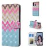 Color Wave 3D Pattern Horizontal Flip Leather Case for Huawei P30 Lite, with Holder & Card Slots & Photo Frame & Wallet