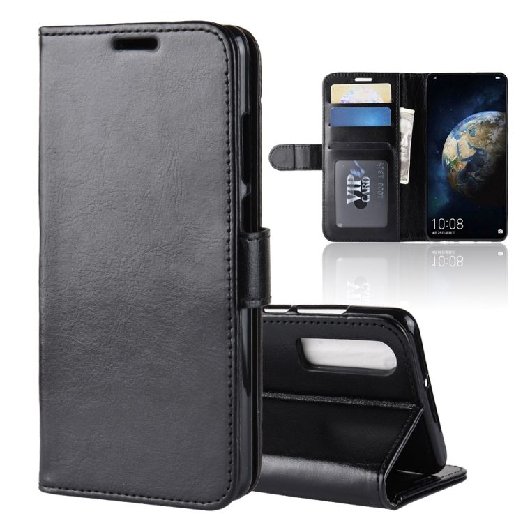 R64 Texture Single Fold Horizontal Flip Leather Case for Huawei P30, with Holder & Card Slots & Wallet