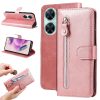 For Huawei nova 11i / Maimang 20 5G / Enjoy 60 Pro Fashion Calf Texture Zipper Leather Phone Case