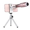 Universal 18X Magnification Lens Mobile Phone 3 in 1 Telescope + Tripod Mount + Mobile Phone Clip