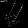 10 PCS Acrylic Mobile Phone Display Stand Holder
