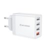 WK WP-U125 Youpin Series 18W QC3.0 4 USB Ports Fast Travel Charger, EU Plug
