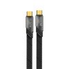 WK WDC-192 Mech Series 100W USB-C/Type-C to USB-C/Type-C Fast Charge Data Cable, Length: 1m