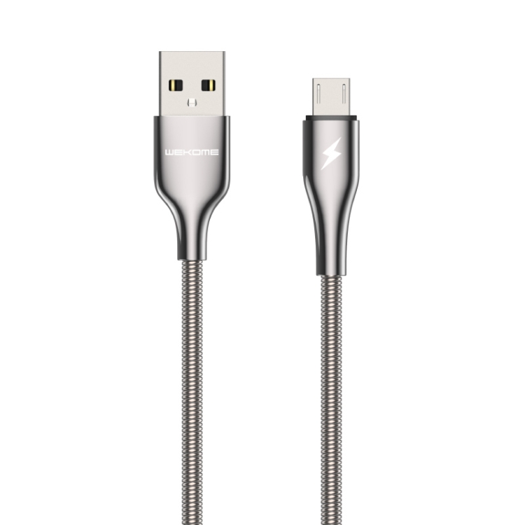 WK WDC-114i 1m 3A King Kong Pro Series USB to Micro USB Data Sync Charging Cable