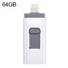 easyflash RQW-01B 3 in 1 USB 2.0 & 8 Pin & Micro USB 64GB Flash Drive