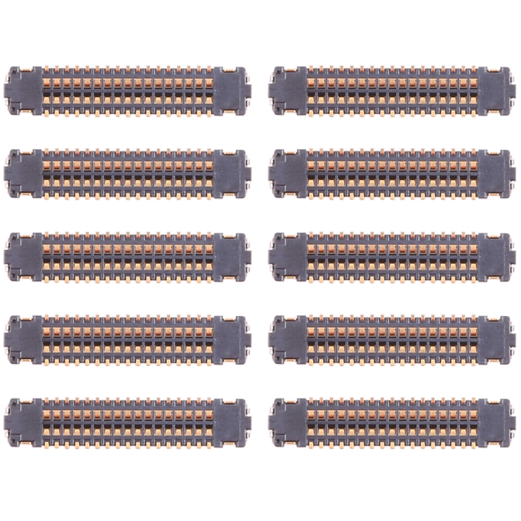 10 PCS Motherboard LCD Display Touch Screen FPC Connector for iPhone X / XS / XS Max