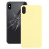 Easy Replacement Big Camera Hole Glass Back Battery Cover for iPhone X / XS