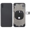 Battery Back Cover Assembly with Side Keys & Wireless Charging Module & Volume Button Flex Cable & Card Tray for iPhone X