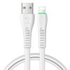 Mcdodo CA-6361 Flying Fish Series 8 Pin to USB LED Cable, Length: 1.2m