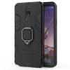 PC + TPU Shockproof Protective Case for LG Q Stylo 5, with Magnetic Ring Holder