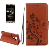 For Asus ZenFone 3 / ZE552KL Pressed Flowers Pattern Leather Case with Holder & Card Slots & Wallet