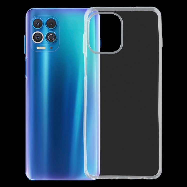 For Motorola Edge S 0.75mm Ultra-thin Transparent TPU Soft Protective Case