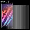 For Nubia Red Magic 6 / 6 Pro 10 PCS 0.26mm 9H Surface Hardness 2.5D Explosion-proof Tempered Glass Non-full Screen Film