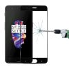 For OnePlus 5 0.3mm 9H Surface Hardness 3D Curved Silk-screen Full Screen Tempered Glass Screen Protector