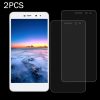2 PCS for Huawei Y5 2017 0.3mm 9H Surface Hardness 2.5D Explosion-proof Full Screen Tempered Glass Screen Film