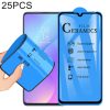 25 PCS 2.5D Full Glue Full Cover Ceramics Film for Huawei Honor Play 8A / Y6 (2019) / Y6 Prime (2019)