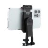 PULUZ 360 Degree Rotating Horizontal Vertical Shooting Phone ABS Clamp Holder Bracket For iPhone, Galaxy, Huawei, Xiaomi, Sony, HTC, Google and other Smartphones