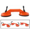 Double Suction Cup Dent Puller Glass Handle Repair Tool for PC / Laptop / iMac / LCD TV, Diameter: 11.5cm