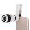 8X Zoom Telescope Telephoto Camera Lens with Clip