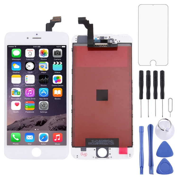 LCD Screen and Digitizer Full Assembly with Frame for iPhone 6 Plus