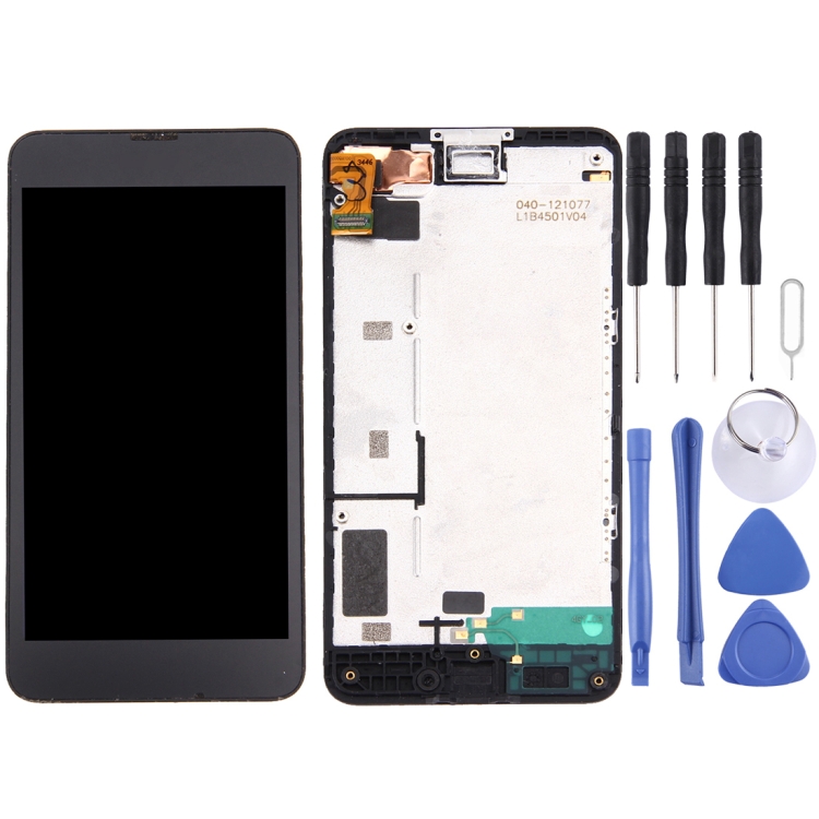 LCD Display + Touch Panel  with Frame for Nokia Lumia 630 / 635