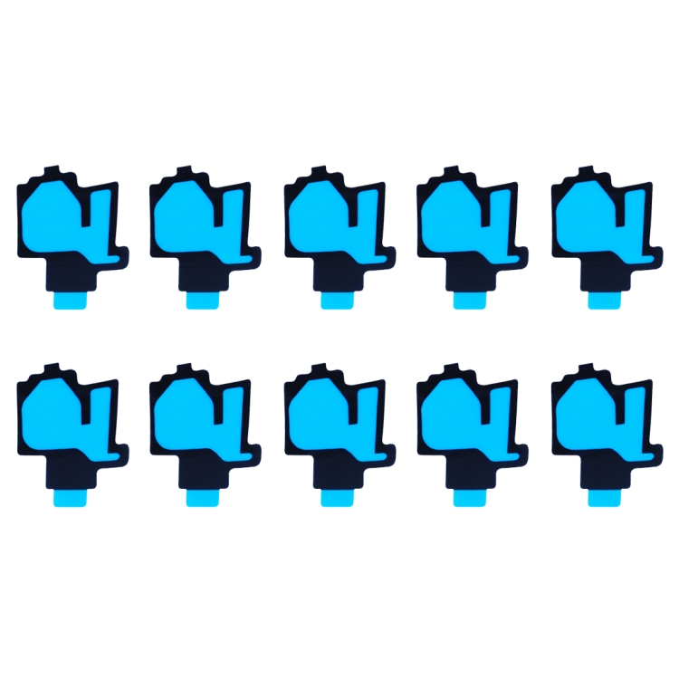 For Galaxy S8 / G950 10pcs Camera Lens Cover Adhesive