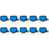 For Galaxy S8 / G950 & S8+ / G955 10pcs Fingerprint Scanner Adhesive