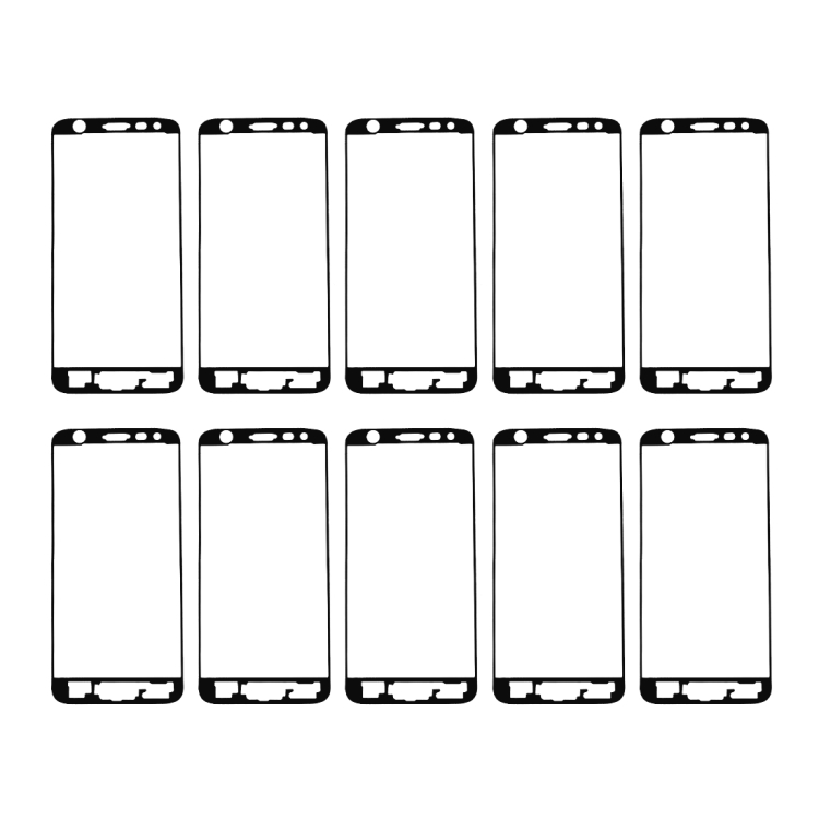 For Galaxy J5 Prime / G570 10pcs Front Housing Adhesive