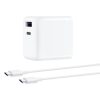 Original Huawei USB + USB-C / Type-C Interface Super Fast Charge GaN Dual Port Charger (Max 65W)