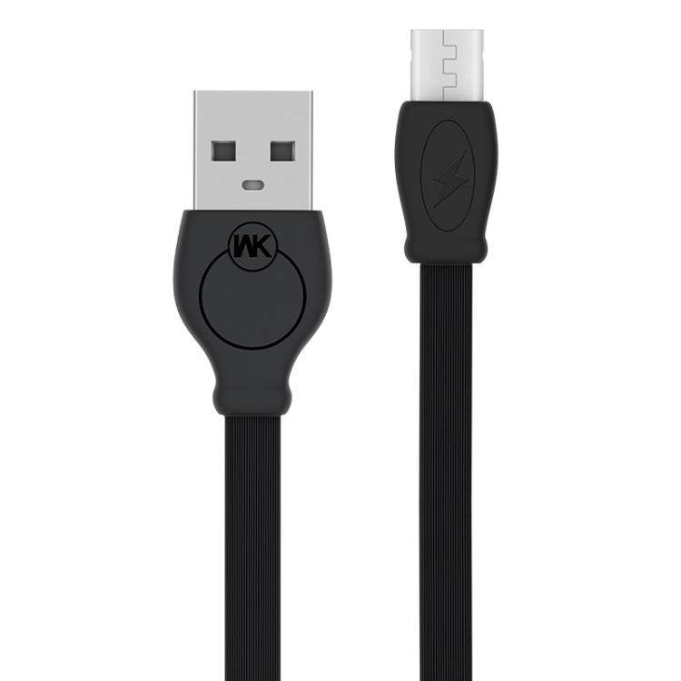 WK WDC-023m 2.4A Micro USB Fast Charging Data Cable, Length: 1m