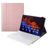 A970 Detachable Bluetooth Keyboard Ultrathin Horizontal Flip Leather Tablet Case for Samsung Galaxy Tab S7 FE T730 / T736 / S7+ T970 / T975 / T976