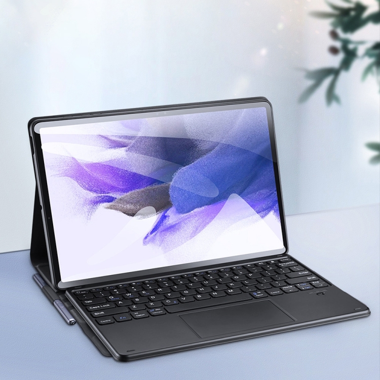 DUX DUCIS Detachable Bluetooth Keyboard Ultrathin Flip Leather Tablet Cas for Samsung Galaxy Tab S8 Plus (X800/X806) / S7 FE (T730/T733/T736B) / S7 Plus (T970/T976B)