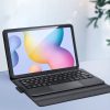 For Samsung Galaxy Tab S6 Lite DUX DUCIS Detachable Bluetooth Keyboard Ultrathin Horizontal Flip Leather Tablet Case with Touchpad & Smart Sleep Function & Holder