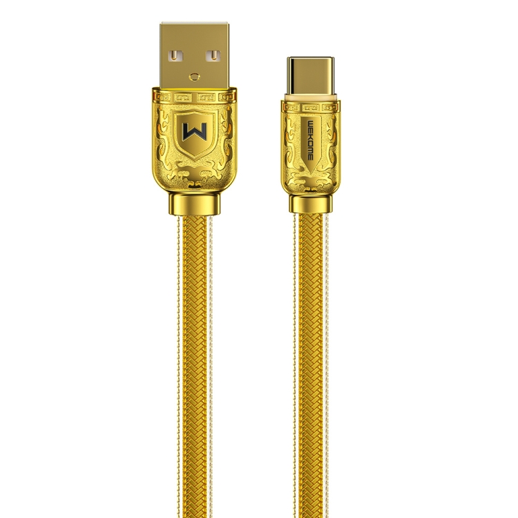 WK WDC-161 6A Type-C / USB-C Fast Charging Data Cable, Length: 1m