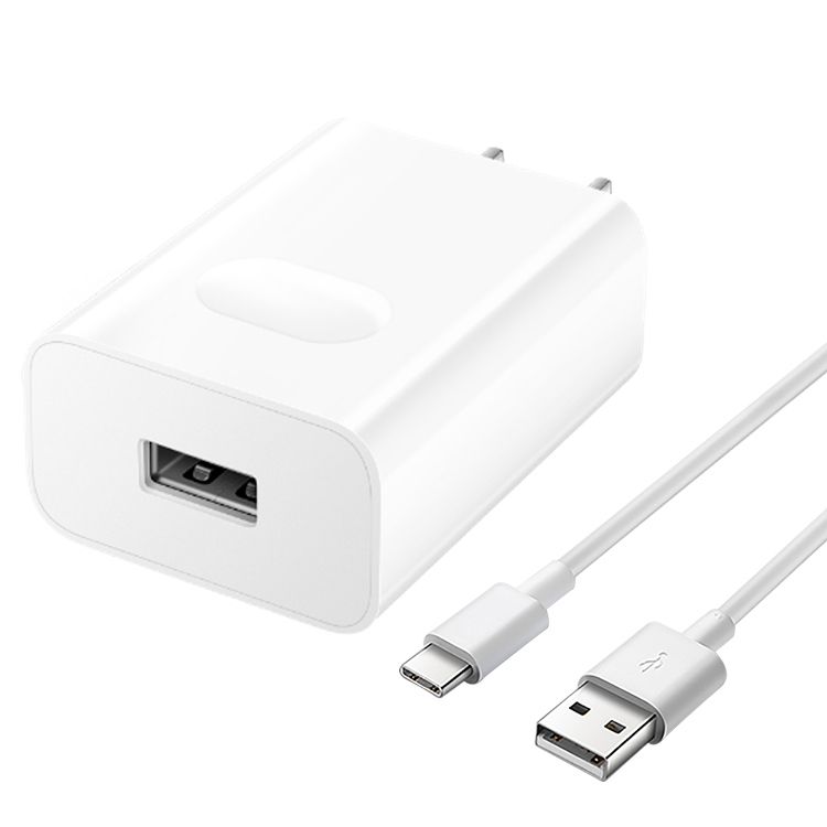 Original Honor AP404 USB Super Fast Charge Charger (Max 22.5W SE) with 1m 3A USB to USB-C / Type-C Data Cable, US Plug