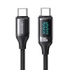 USAMS US-SJ559 U78 USB-C / Type-C to USB-C / Type-C PD100W Fast Charge Digital Data Cable, Cable Length: 3m
