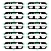 For Galaxy C5 Pro / C5010 10pcs Front Housing Adhesive