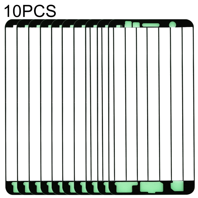 For Galaxy J7 Max / G615 10pcs Front Housing Adhesive
