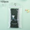 100pcs PVC Transparent Self-sealing Packaging Bag for Phone Case, Size: 18x29cm